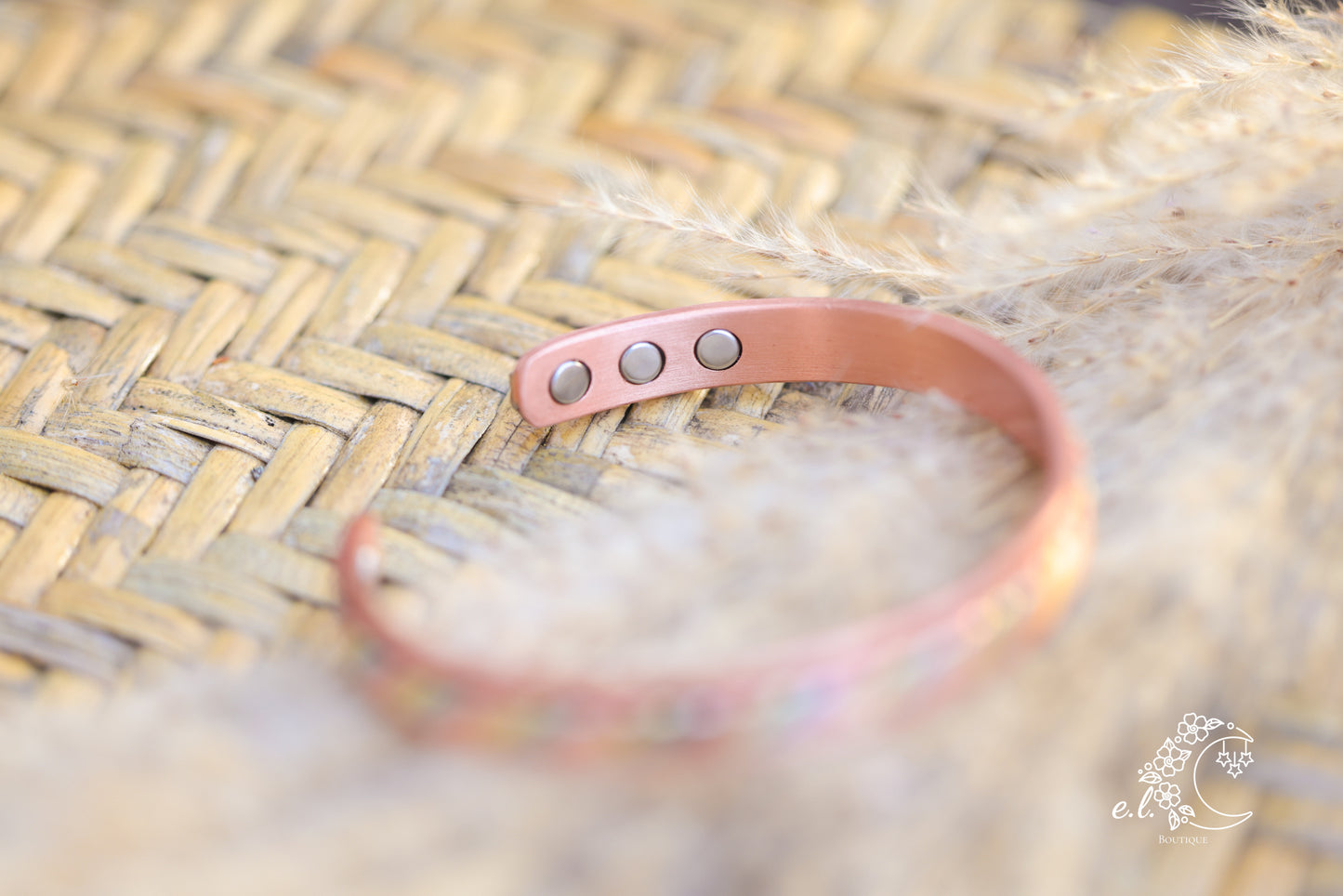 Tri Color Copper Bracelet